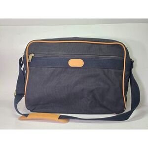 London Fog Laptop Messenger Crossbody Bag Luggage Travel Multi Section Carryon